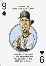 Jermaine Dye Right Field Chicago White Sox Single Swap Playing Card picture