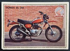 Vignette Panini Super Moto No. 81 Honda SL 350 sticker sticker 1975 picture