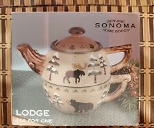 Lodge By Genuine Sonoma Home Goods Tea For One New. picture