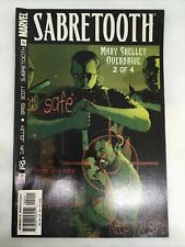 SABRETOOTH Mary Shelley Overdrive #2 MARVEL COMICS 2002 picture