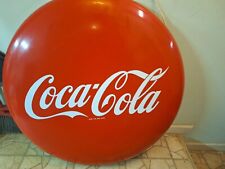 Original Coca-Cola button sign,  picture