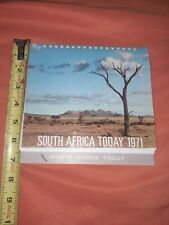 Vintage 1971 South Africa Today Stand Up Desk Calendar picture