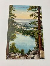 Angora Lakes And Fallen Leaf Lake Tahoe California Antique Postcard By Mitchell picture