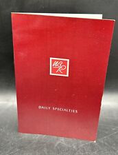 The Wrigley Building Restaurant Menu Collectible Great Condition picture