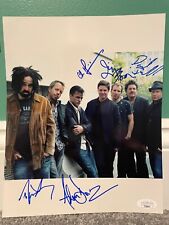 Counting Crows X 5 signed JSA COA 8x10 Adam Duritz psa bas picture