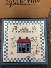 NEW Avon Trivet Country Signature Collection HOME IS WHERE THE HEART IS- VTG picture