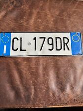 Italy 🇮🇹 Italian license plate Eurostars Front Tag Italia # CL 179 DR picture