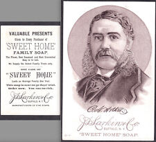 Chester A. Arthur - 1885 - H603 J.D. Larkin & Co Sweet Home Soap Presidents Card picture