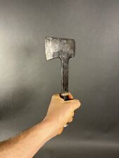 Vintage Kinfolks USA Camp Hatchet w/leather sheath/ stacked leather handle picture