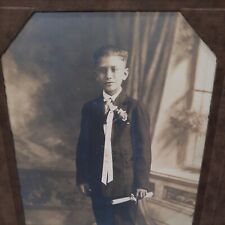 Antique Graduation Portrait 1890's 2 early 1900's Early Photograph Young Man Boy picture
