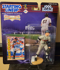 1999 ~ JARET WRIGHT ~ SLU ~ Hasbro Starting lineup ~ MLB ~ Cleveland Indians picture