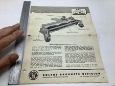 Original - Owner Manual BOLENS -- LAWN MOWER --  i show all pages picture