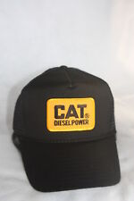 CAT DIESEL POWER HAT, WITH EMBROIDERY PATCH  COLOR  BLACK ADJUSTABLE SNAPS picture