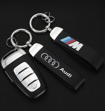 2PCS Embroidered Motorcycle CARS Bike Keychain Key Chain Ring Key Tag llaveros picture