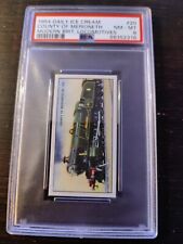 1954 DAILY ICE CREAM LOCOMOTIVE #20 COUNTY OF MERIONETH PSA 8 Train picture