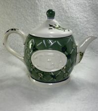 Vintage The Kathy Hatch Collection Handpainted Tea Pot From The Herb Collection picture