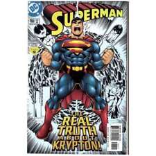 Superman (1987 series) #166 Collector's in Near Mint condition. DC comics [m^ picture
