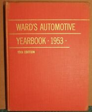 1953 WARD'S AUTOMOTIVE YEARBOOK 15th edition WARDS-10 picture