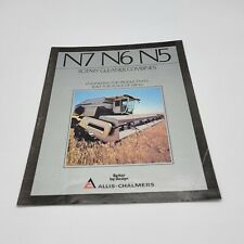 1984 Allis-Chalmers N7, N6, N5 Rotary Gleaner Combines Brochure picture