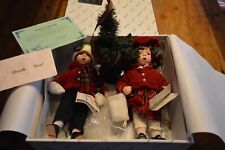 Duck House Heirloom Dolls Holden & Hillary Singing Christmas Carols 12