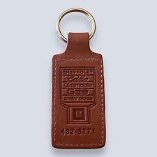 Vintage Edmonton Motors Keychain Key Ring Fob Logo Advertising Car Key Ring 70s picture