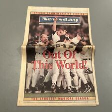 Newsday October 29, 1996 commemorative section New York Yankees World Series picture