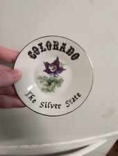 Norcrest Fine China Colorado The Silver State Teacup And Saucer picture