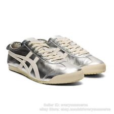 Silver Onitsuka Tiger Mexico 66 Sneakers Classic Unisex Running Shoe THL7C2-9399 picture