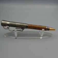 LEVER ACTION RIFLE PEN with LACEWOOD BARREL and NICKEL TRIM picture