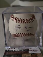 Billy Hamilton Autographed/Signed Baseball JSA picture