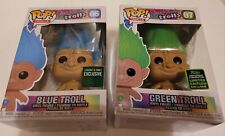 Funko Pop Trolls Green & Blue Barnes & Noble Exclusive Convention Exclusives picture