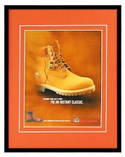 VINTAGE 2007 Foot Locker / Timberland Boots Framed 11x14 Advertisement picture