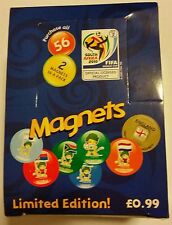 FIFA World Cup 2010 South Africa Magnets Box of 28 packs total of 56 magnets New picture