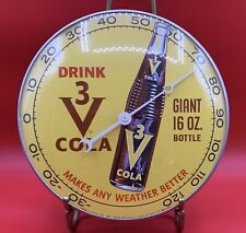 Vintage 3 V COLA- DRINK 3 V COLA PAM THERMOMETER NEW YORK  DATED ‘60’s picture