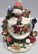 Large Musical Snow Globe Music Box “Frosty the Snow Man” 5 pounds 10x6x6 picture