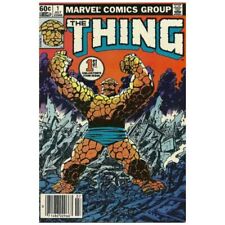 Thing (1983 series) #1 Newsstand in Very Fine minus condition. Marvel comics [r{ picture