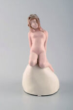 Vicken von Post for Rörstrand, Rare art deco figure in porcelain. Nude woman picture