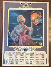 Jan- April 1927 Westinghouse Calendar; Gene Pressler Illustration, San Dimas, CA picture