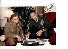GENERAL COLIN POWELL, AUTOGRAPHED 8x10 PHOTOGRAPH.    (With Gen. M A Moiseyev) picture