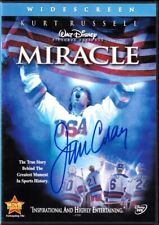 Jim Craig autographed signed autograph auto Miracle movie DVD cover insert (JSA) picture