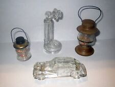 Antique Collection GLASS & METAL CANDY CONTAINER Lot picture