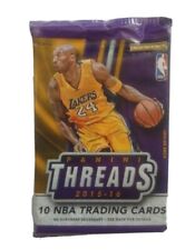 2015-16 Pack Panini THREADS NBA Basketball 10 Card UNOPENED Jokic Booker RC CAR picture