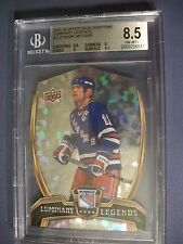 MARK MESSIER 2015-16 UD Overtime Luminary Legends diecut #22 BGS NM-MT+ 8.5 picture