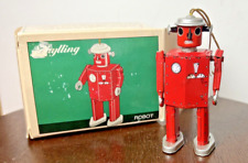 Schylling Red ROBOT Miniature Tin Collector Series 3.5