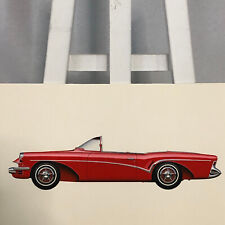 1955 Buick Wildcat III Convertible Car Illustration Art Drawing Hand Drawn picture