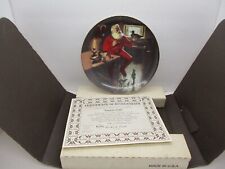 Tom Browning 1991 Santa's Gift 1991 Plate with COA picture
