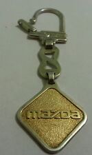 Vtg Sterling 950 And Gold 585 Key Chain Mazda car mono A K rare, 22.6 gr 4