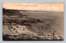 View Along the Shore Ogunquit Maine Postcard picture