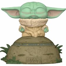 FUNKO • Star Wars: The Mandalorian • Baby Yoda - Using the Force • DELUXE Pop picture