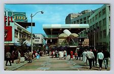 Seattle WA-Washington, World Fair, Downtown Monorail Station, Vintage Postcard picture